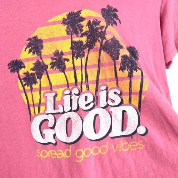 Life is Good Vintage Style shirt small Barbie style 90s style Malibu‎ - Picture 2 of 6